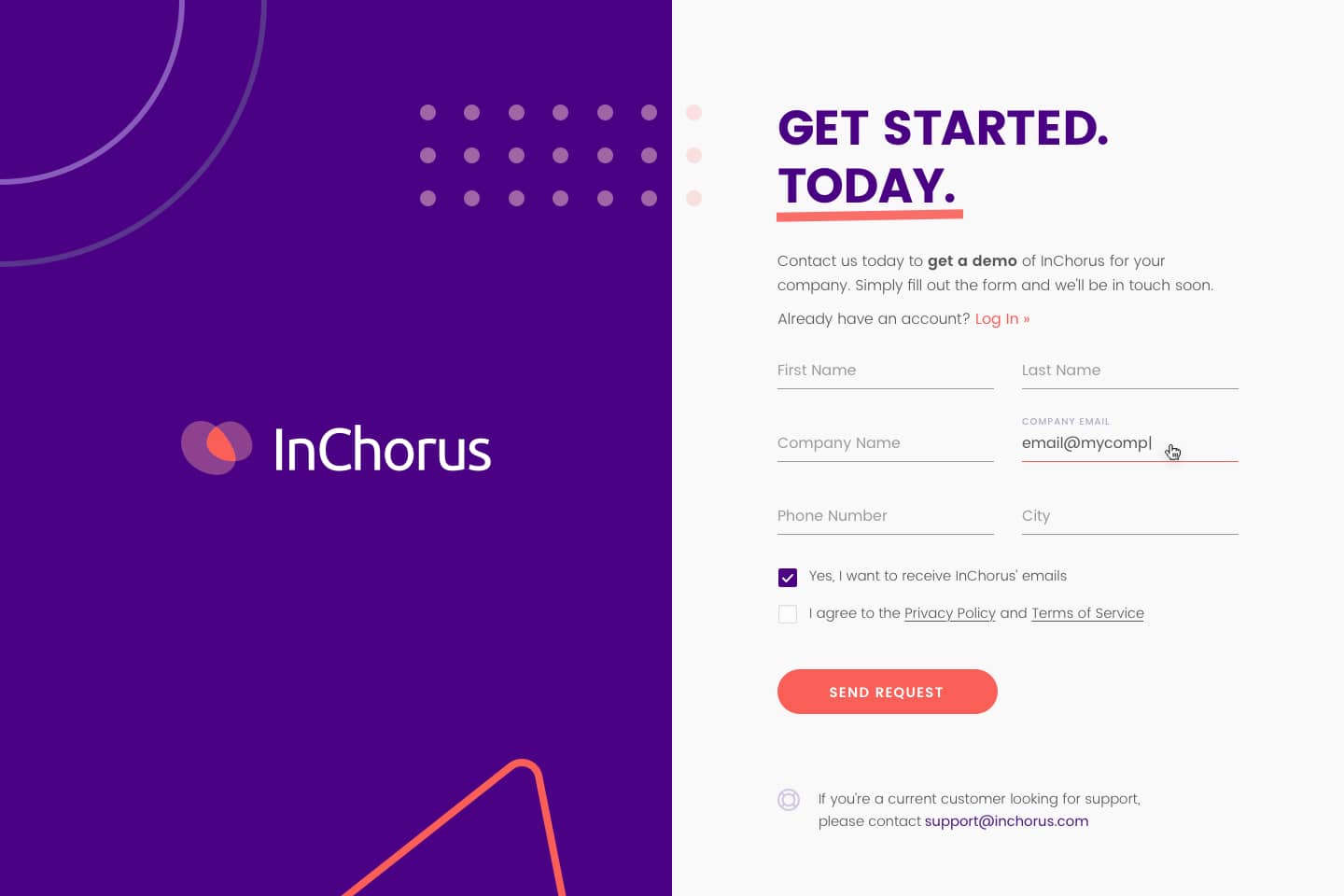 Inchorus Landing 4